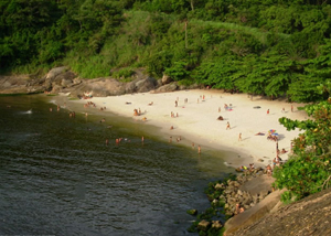 Praia de Eva em Niterói