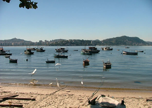 Praia de Jurujuba em Niterói