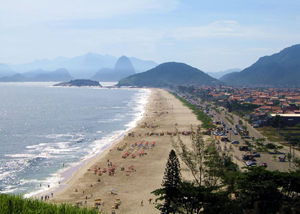 Praia de Piratininga em Niterói